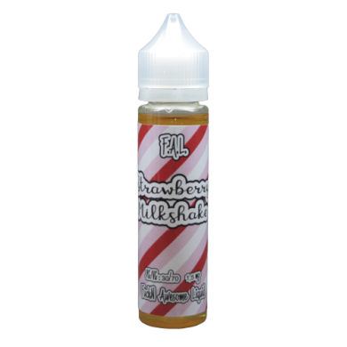 Рідина для електронної сигарети FuckN Awesome Liquid - Strawberry Milkshake 0mg 60ml - фото 1