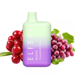 Одрноразка Elf Bar - BC4000 (Cranberry Grape) ⟳⚡ 650mAh 50mg