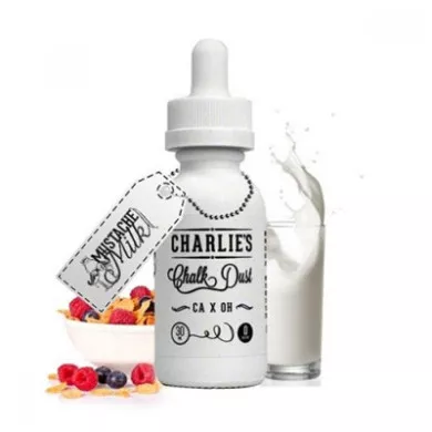 Рідина для електронних сигарет Charlie's Chalk Dust - Mustache Milk 3 mg 30 ml - фото 1
