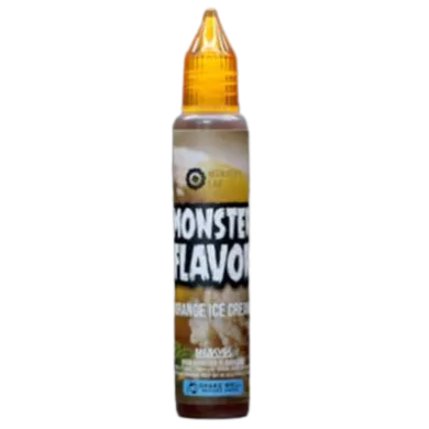 Рідина для електронних сигарет Monster Flavor - Orange Ice-Cream 0mg 30ml - фото 1