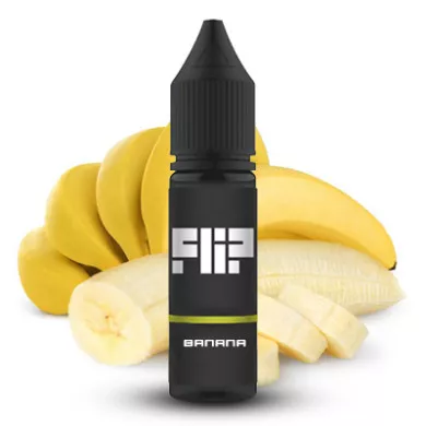 Рідина для електронних сигарет на основі сольового нікотину FLIP - Banana Salt 15ml 25mg - фото 1