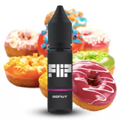 Рідина для електронних сигарет на основі нікотину сольового FLIP - Donut Salt 15ml 25mg - фото 1