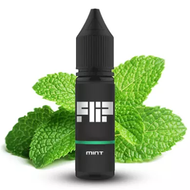 Рідина для електронних сигарет на основі сольового нікотину FLIP - Mint Salt 15ml 25mg - фото 1