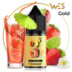 Рідина WES - Gold =3= Strawberry Lemonade 30ml 50mg