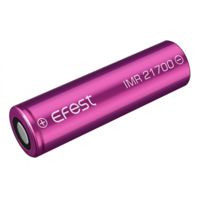 Акумулятор для електронних сигарет Efest - IMR 21700 3700mah (1 шт) - фото 1