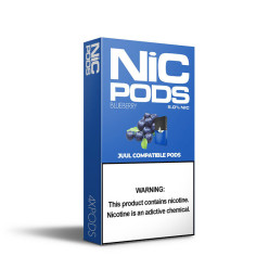 Випаровувач одноразовий Nic - Pods Cartridge Blueberry 50 мг 0.7 мл (4 шт)