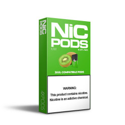 Випаровувач одноразовий Nic - Pods Cartridge Kiwi 50 мг 0.7 мл (4 шт)