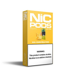 Випаровувач одноразовий Nic - Pods Cartridge Pineapple 50 мг 0.7 мл (4 шт)