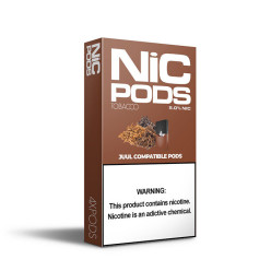 Випаровувач одноразовий Nic - Pods Cartridge Tobacco 50 мг 0.7 мл (4 шт)