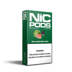 Випаровувач одноразовий Nic - Pods Cartridge Watermelon 50 мг 0.7 мл (4 шт)