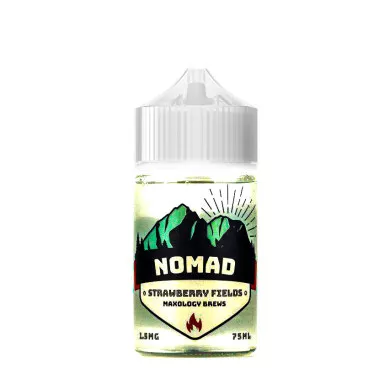 Рідина для електронних сигарет Nomad - Strawberry Fields 75ml 1,5mg - фото 1
