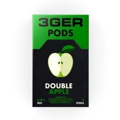 Картридж заправлений 3Ger Pods - Cartridge Double Apple 50 мг 1 мл (4 шт)
