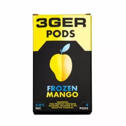 Картридж заправлений 3Ger Pods - Cartridge Frozen Mango 50 мг 1 мл (4 шт)