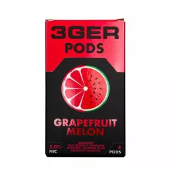 Картридж заправлений 3Ger Pods - Cartridge Grapefruit Melon 50 мг 1 мл (4 шт)