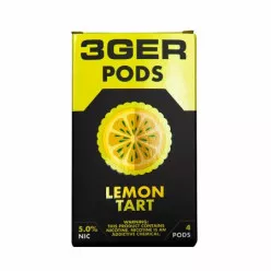 Картридж заправлений 3Ger Pods - Cartridge Lemon Tart 50 мг 1 мл (4 шт)