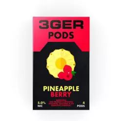 Картридж заправлений 3Ger Pods - Cartridge Pineapple Berry 50 мг 1 мл (4 шт)