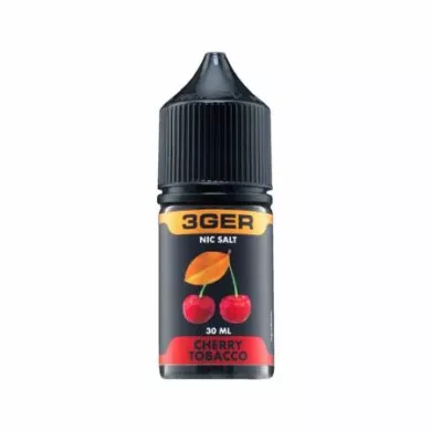 Рідина для електронних сигарет на основі сольового нікотину 3Ger Salt - Cherry Tobacco 50 mg 30 ml - фото 1