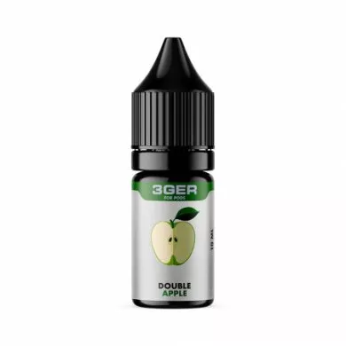 Рідина для електронних сигарет на основі сольового нікотину 3Ger Salt - Double Apple 35 mg 10 ml - фото 1