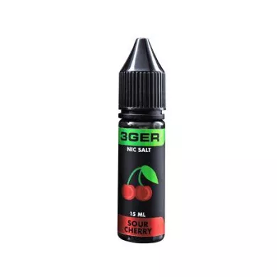 Рідина для електронних сигарет на основі сольового нікотину 3Ger Salt - Sour Cherry 35 mg 15 ml - фото 1