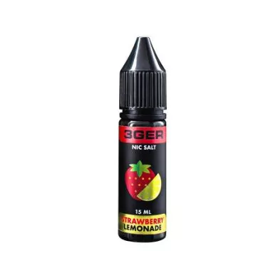 Рідина для електронних сигарет на основі сольового нікотину 3Ger Salt - Strawberry Lemonade 25 mg 15 ml - фото 1
