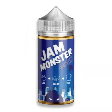 Рідина для електронних сигарет Jam Monster - Blueberry 0mg 100ml - фото 1