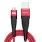 USB - MicroUSB 2.4 А 1м Червоний