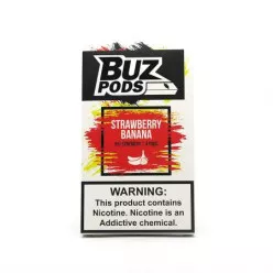 Картридж BUZ Pods - Cartridge Strawberry Banana 60 мг 1 мл (4 шт)