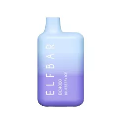 Одрноразка Elf Bar - BC4000 (Blueberry Ice) ⟳⚡ 650mAh 50mg