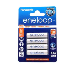 Аккумулятор для электронных сигарет Panasonic - Eneloop BK-4MCCE 800 mAh (4 шт)