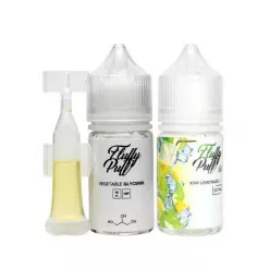 Набор Fluffy Puff Salt - Kiwi Lemonade Ice 50 mg 30 ml