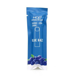 Одноразова система HQD Cuvie Disposable Pod Device 50 мг (Blue Razz)