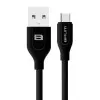 USB - MicroUSB 2.1А 1м Чорний
