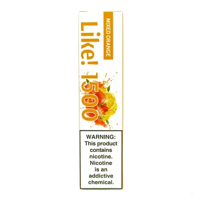 Одноразова Pod система Joyetech – Like! 1500 50 мг 1100 мАг (Mixed Orange) - фото 1