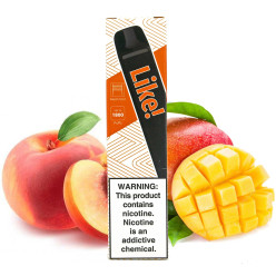 Одноразова Pod система Joyetech - Like! 1800 50 мг 900 мАч (Peach Mango)