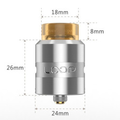 Дріпка для електронної сигарети Geek Vape - Loop RDA (Золото)