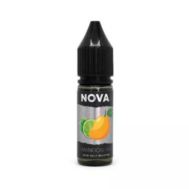 Рідина для електронних сигарет на основі нікотину сольового NOVA Salt - Mango Lime 15 ml 30 mg - фото 1