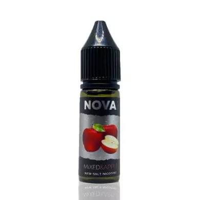 Рідина для електронних сигарет на основі нікотину сольового NOVA Salt - Mixed Apple 15 ml 65 mg - фото 1