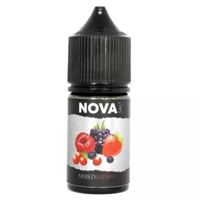 Рідина для електронних сигарет на основі нікотину сольового NOVA Salt - Mixed Berry 30 ml 25 mg - фото 1