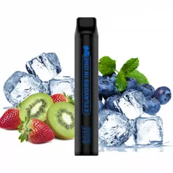 Одноразовая Pod система Quizz - NICPEN 1800 2 in 1 50mg 900mAh (Blueberry Ice - Strawberry Kiwi Ice)