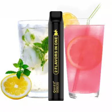 Одноразова Pod система Quizz - NICPEN 1800 2 in 1 50mg 900mAh (Pink Lemonade Ice - Energy Drink Ice) - фото 1