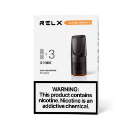 Картридж заправлений RELX - Pods Classic Tobacco 50 мг 2 мл (3 шт)