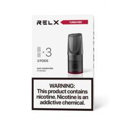 Картридж заправлений RELX - Pods Turbo Red 30 мг 2 мл (3 шт)