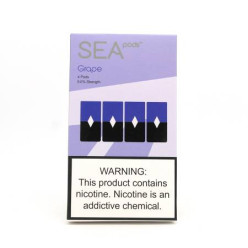 Картридж заправлений SEA Pods - Cartridge Grape 50 мг 1 мл (4 шт)