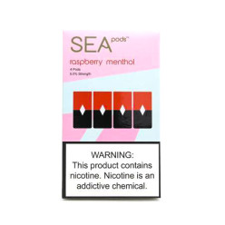 Картридж заправлений SEA Pods - Cartridge Raspberry Menthol 50 мг 1 мл (4 шт)