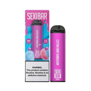 Одноразова Pod система JuiceMan Sexibar Disposable Pod Device 50 мг (Cotton Candy Bubblegum) - фото 1