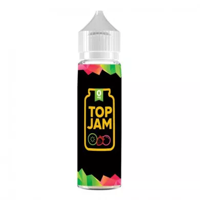 Рідина для електронних сигарет Ice Jam - Kiwi Strawberry BubbleGum 0 mg 60 ml - фото 1