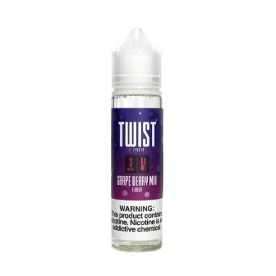 Рідина для електронних сигарет Twist - Grape Berry Mix 3 mg 60 ml - фото 1