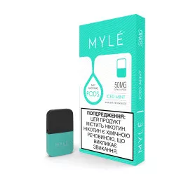 Картридж заправлений MYLE Pods - Cartridge Iced Mint 50 мг 0.9 мл (4 шт)