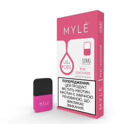 Картридж заправлений MYLE Pods - Cartridge Pink Lemonade 50 мг 0.9 мл (4 шт)