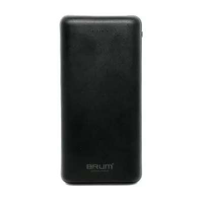 Універсальна мобільна батарея BRUM - BP001 20000 мАг (Black) - фото 1